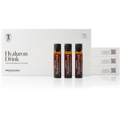 PROCEANIS Hyaluron Drink 10 x 10 ml – Wegański beauty drink dla promiennej skóry