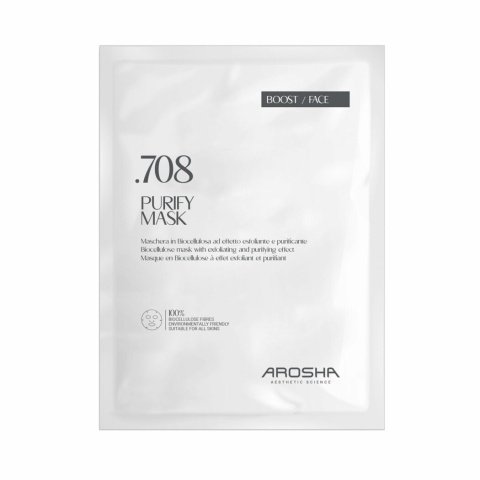 AROSHA .708 PURIFY MASK Maska złuszczająco-oczyszczająca 1 szt.