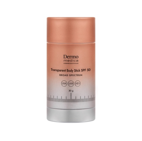 DERMOMEDICA Transparent Body Stick Luksusowy sztyft fotoprotekcyjny SPF 50