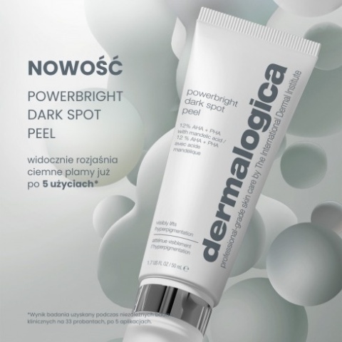 Dermalogica PowerBright Dark Spot Peel Peeling redukujący przebarwienia do użytku domowego 50 ml