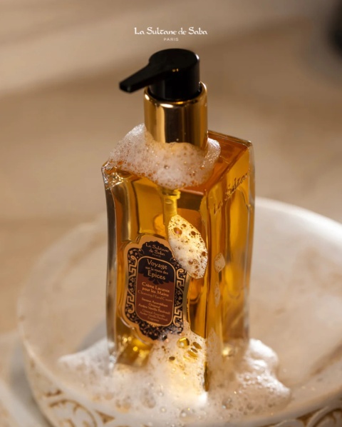 La Sultane de Saba Hand Cleansing Cream Ayurvedique Kremowy żel do mycia rąk 200 ml