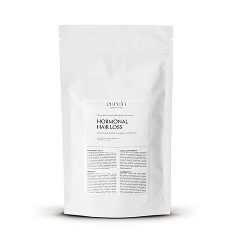 Carein Hormonal Hair Loss - Refill Łysienie androgenowe żeńskie - uzupełnienie 120 kaps.