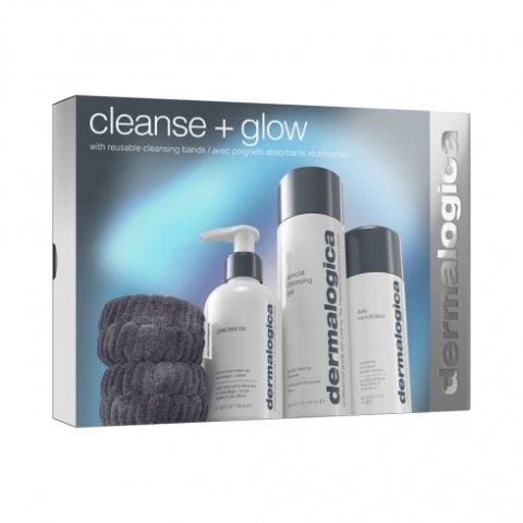 Dermalogica Cleanse + Glow Zestaw Oczyszczająco rozświetlający
