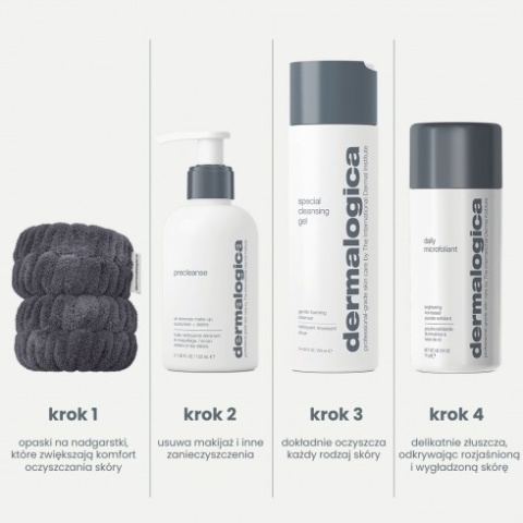 Dermalogica Cleanse + Glow Zestaw Oczyszczająco rozświetlający