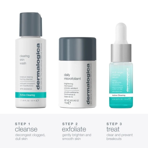 Dermalogica Clear + Brighten Kit - Active Clearing