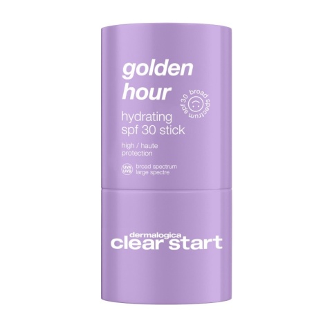 Dermalogica Golden hour hydrating SPF 30 stick Lekki rozświetlająco-nawilżający sztyft przeciwsłoneczny 19 g