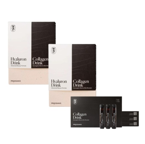 PROCEANIS ZESTAW 2 x Collagen Drink Day & Night 700 ml + Collagen Drink 10 x 25 ml GRATIS