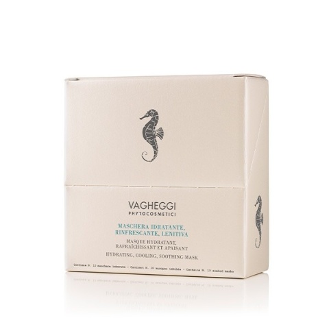 Vagheggi Hydrating, cooling, soothing mask Chłodząco-nawilżająca maska na twarz 1 szt.